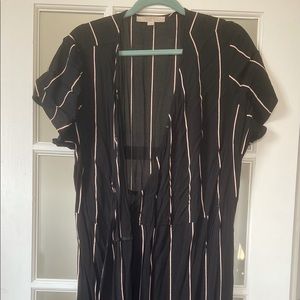 Loft Tie short sleeve dress